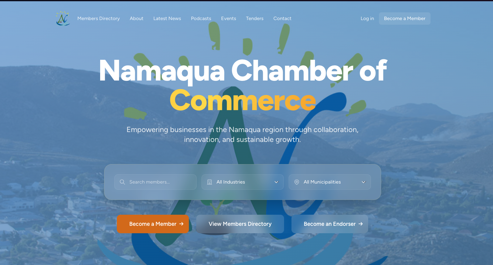 Exciting Updates to the Namaqua Chamber of Commerce Website